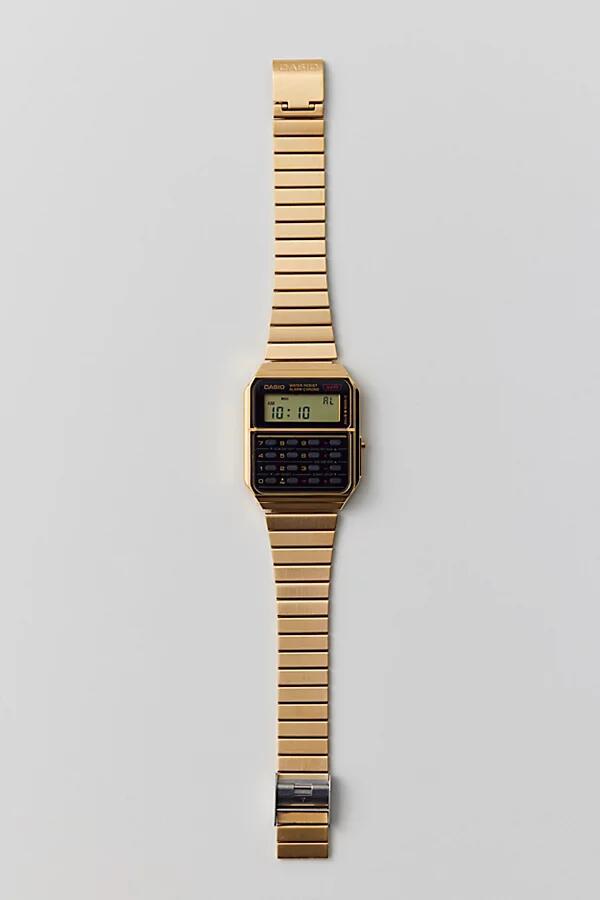 Casio Vintage A120WE-1AVT Watch in Gold/Black Cover