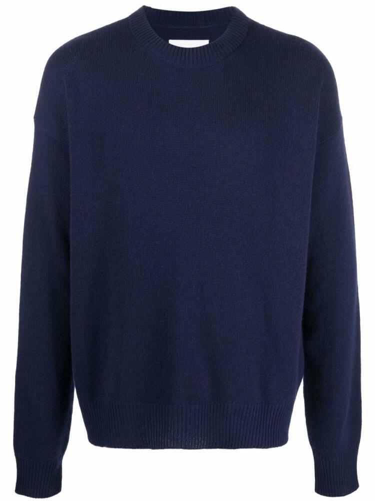 Jil Sander long-sleeved knit jumper - Blue Cover