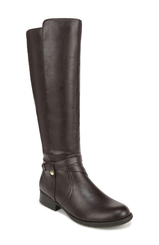 LifeStride Xtrovert Riding Boot in Dark Chocolate Cover