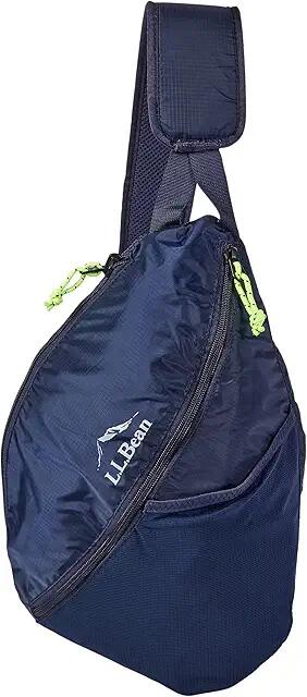 L.L.Bean Stowaway Sling Pack (Bright Navy) Handbags Cover