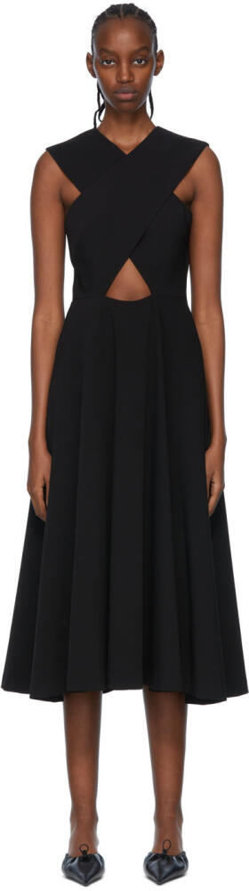 Rosetta Getty Black Polyester Dress Cover