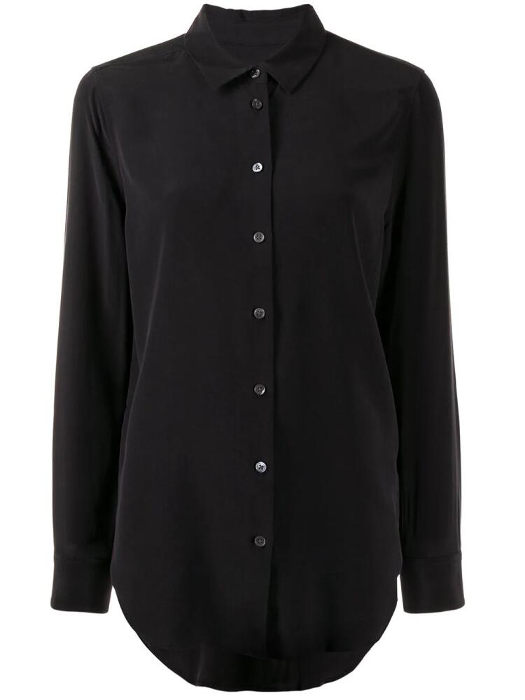 Equipment Essential silk shirt - Black Cover