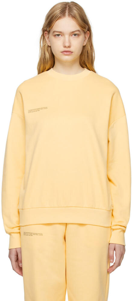 PANGAIA Yellow 365 Sweatshirt Cover