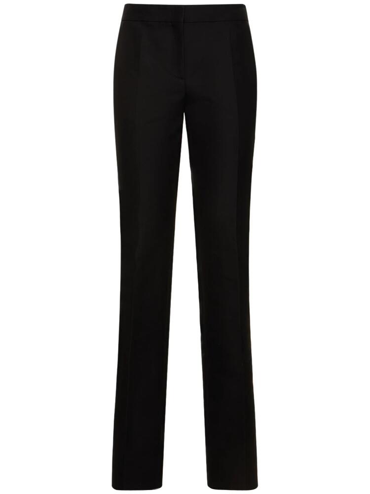 MOSCHINO Cotton Duchesse Straight Pants Cover