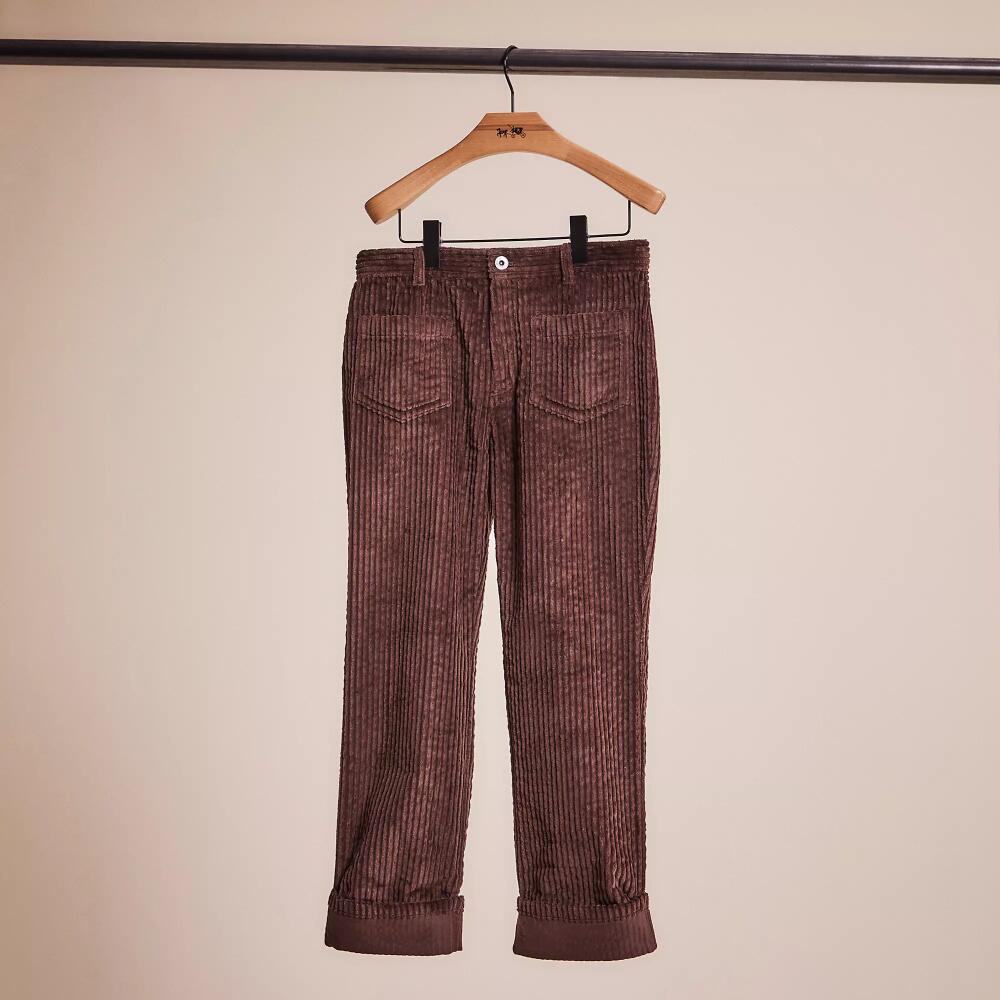 Coach Restored Corduroy Pants Cover