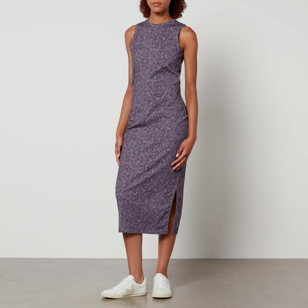 Barbour International Sanderson Stretch-Cotton Jersey Midi Dress Cover