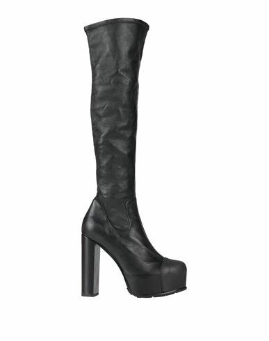 Sacai Woman Boot Black Lambskin Cover