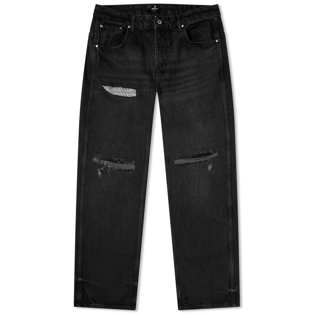 Represent Men's R3D Destoryer Baggy Denim in Black Cover