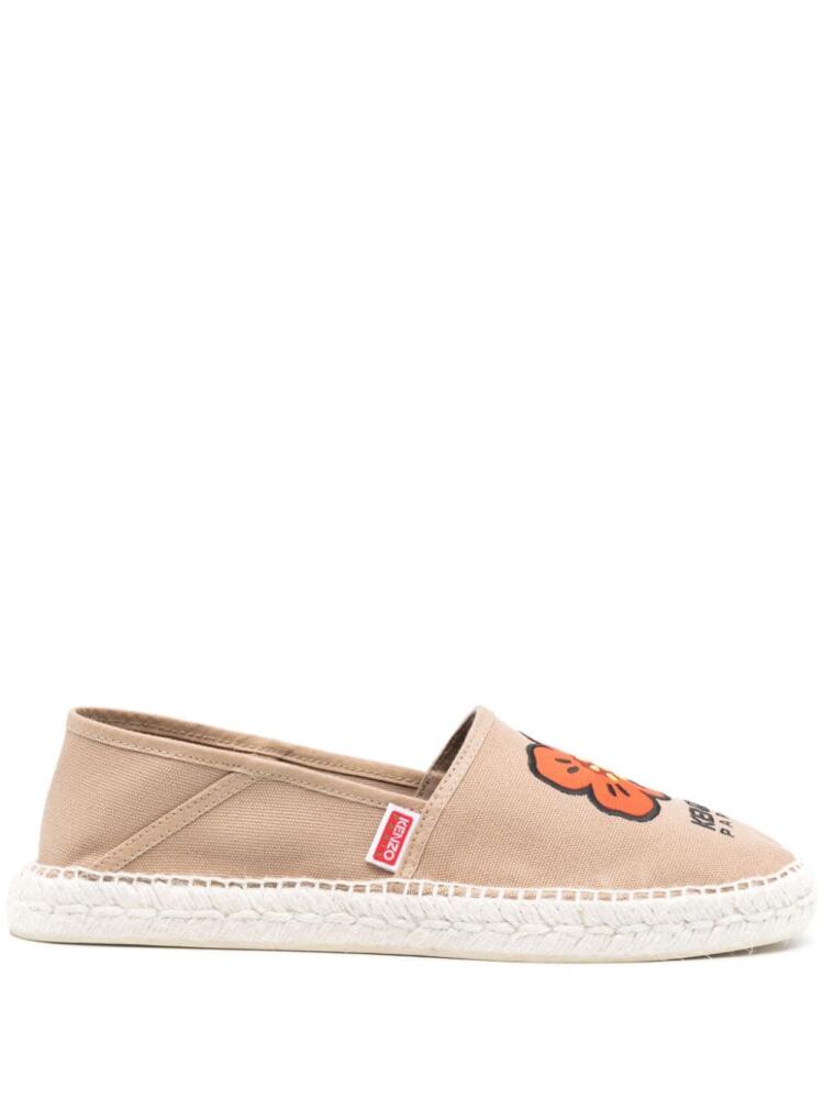 Kenzo Boke Flower cotton espadrilles - Brown Cover