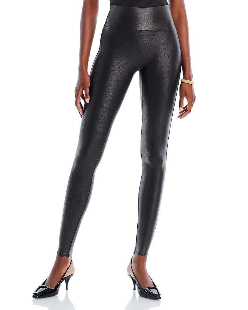 Spanx Faux-Leather Leggings Cover