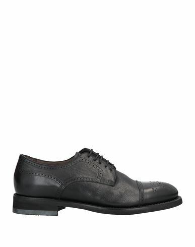 Barrett Man Lace-up shoes Black Soft Leather Cover