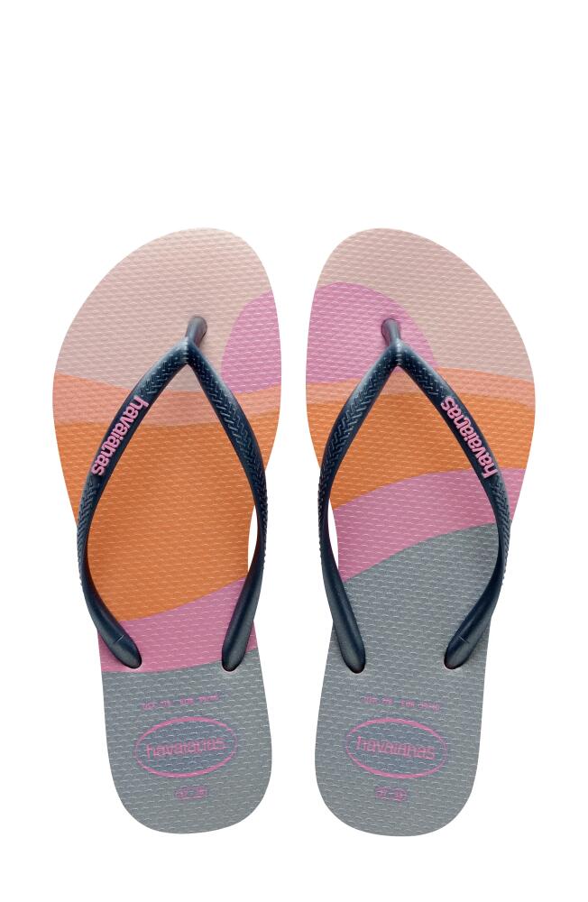 Havaianas Slim Palette Flip Flop in Peony Rose Cover