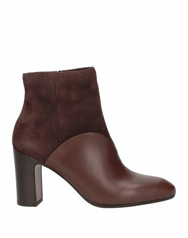 Chie Mihara Woman Ankle boots Dark brown Leather Cover