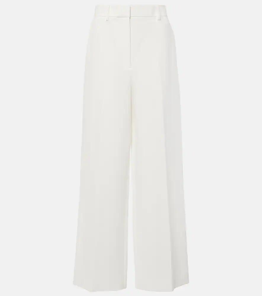 Khaite Bacall mid-rise wide-leg pants Cover