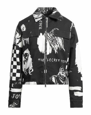 Amiri Man Jacket Black Cotton Cover