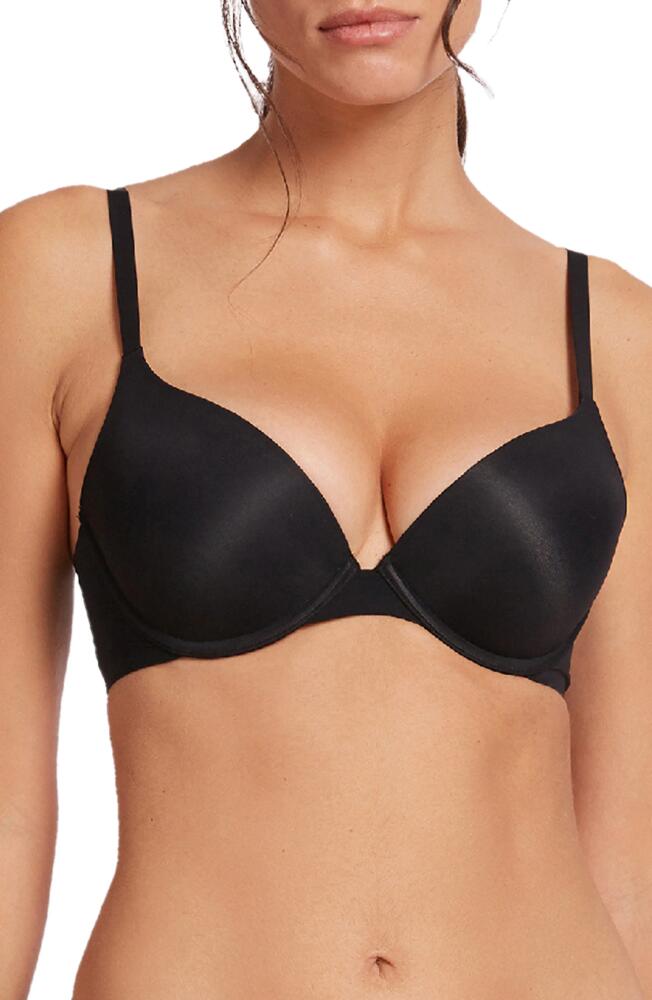 Wolford Pure 3W Underwire Push-Up Bra in Black Cover