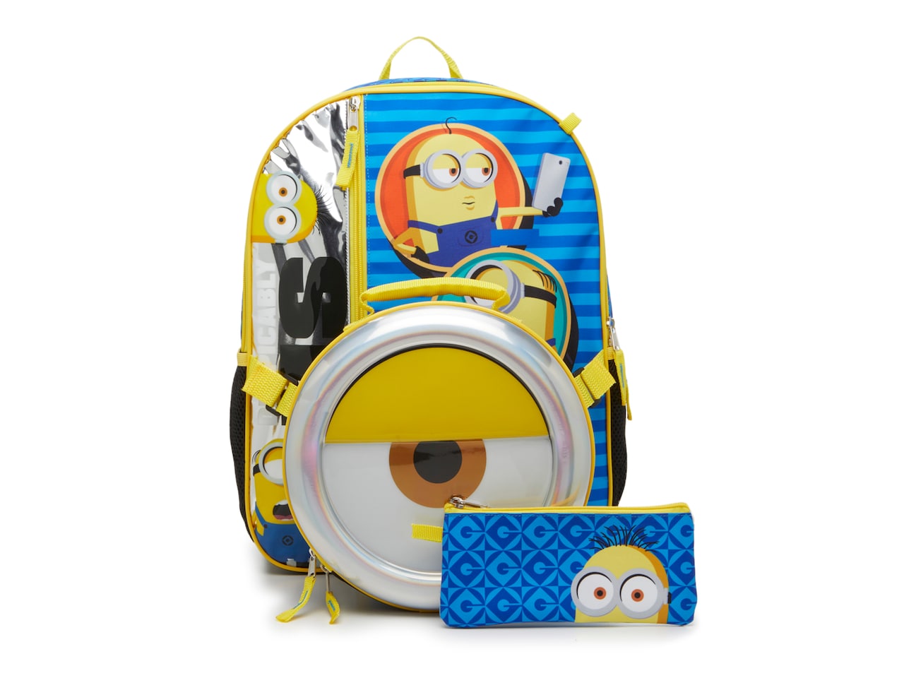 Bioworld Minions Backpack Set 3 Pack | Boy's | Blue/Yellow/Multicolor Cover