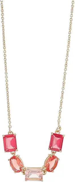 Lauren Ralph Lauren Frontal Necklace (Gold/Pink/Pearl) Necklace Cover