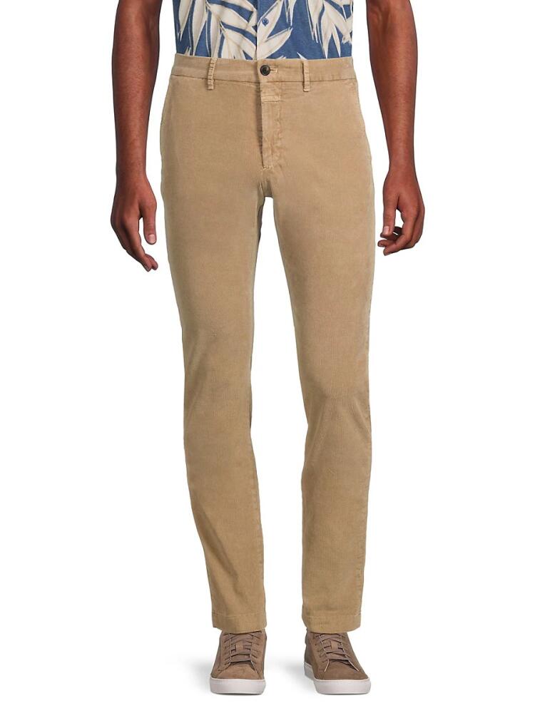 Closed Men's Clifton Slim Fit Corduroy Pants - Brown Sugar Cover