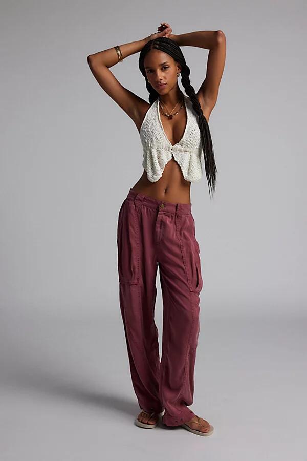 BDG Carissa Utility Pant in Maroon Cover