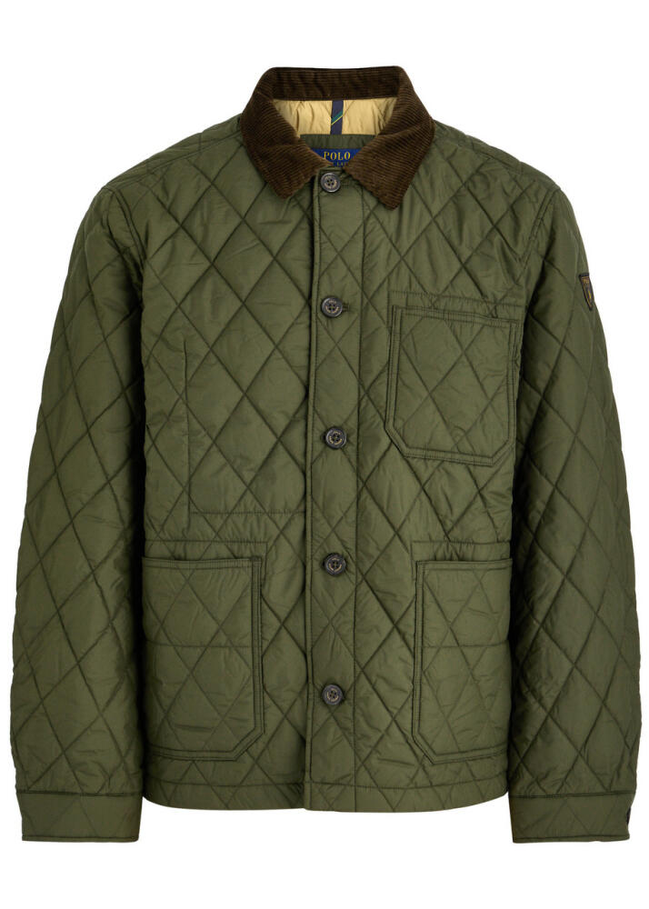 Polo Ralph Lauren Quilted Shell Jacket - Green Cover