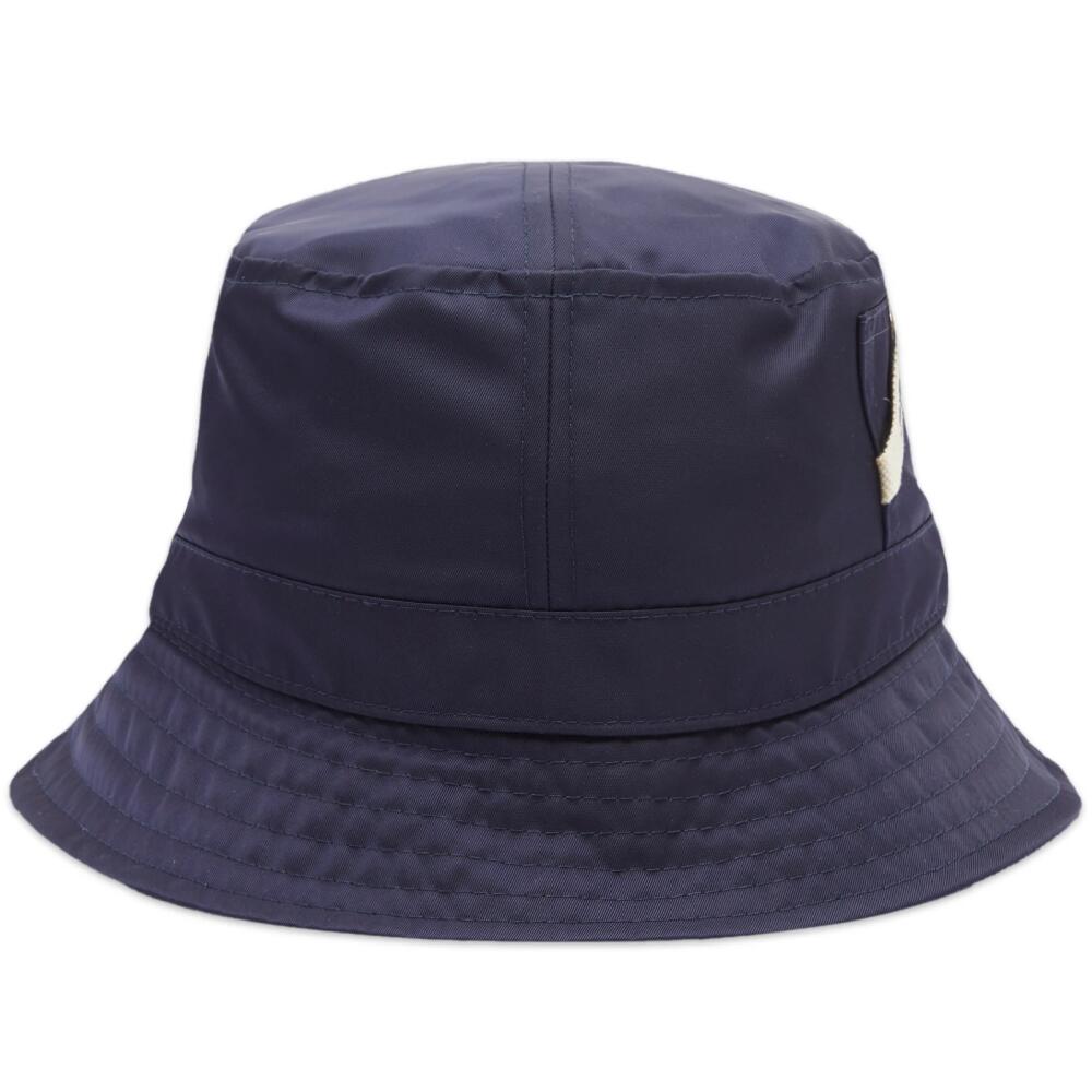 Jacquemus Men's Le Bob Ovalie Bucket Hat in Navy Cover