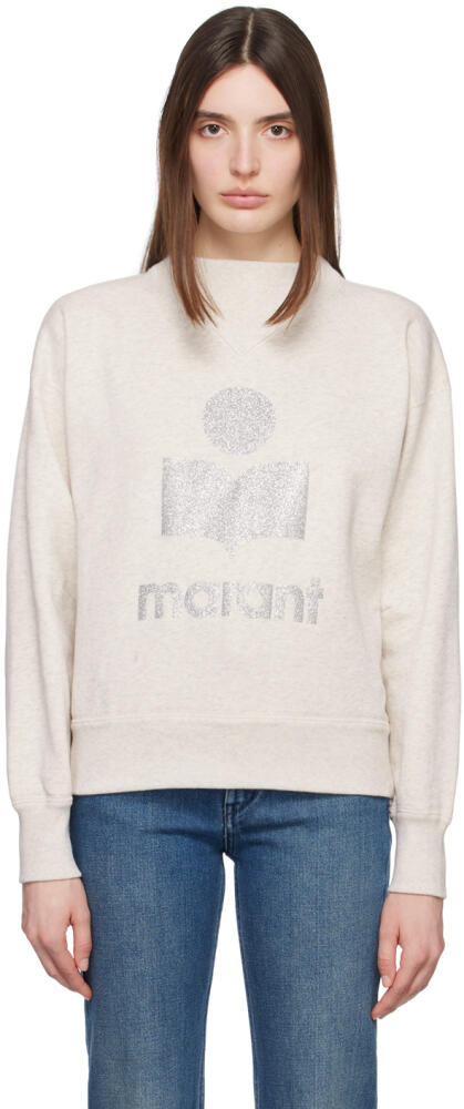 Isabel Marant Etoile Off-White Moby Sweatshirt Cover