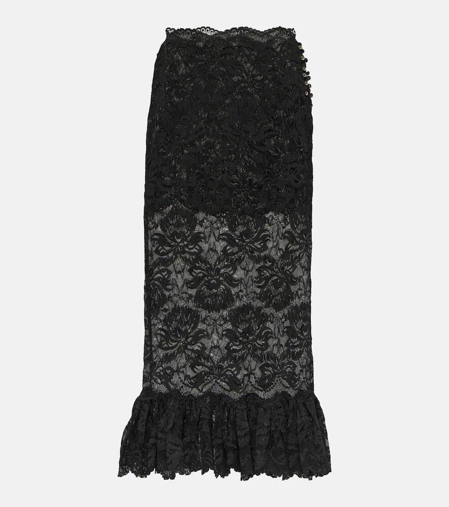 Rabanne Lace midi skirt Cover