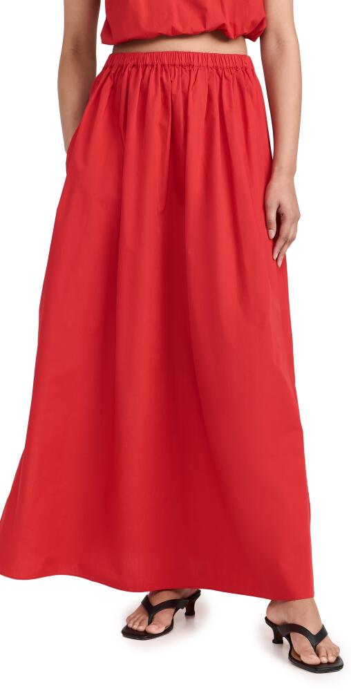 Playa Lucila Maxi Skirt Red Cover