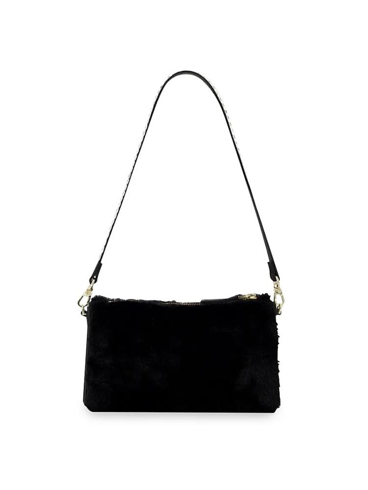 Manu Atelier Women's Mini Prism Bag In Black Leather - Black Cover