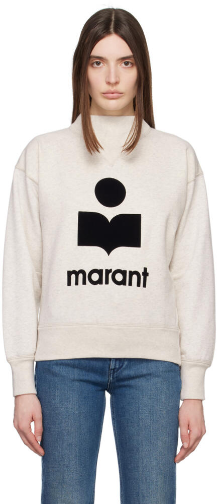 Isabel Marant Etoile Off-White Moby Sweatshirt Cover