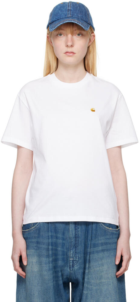 Carhartt Work In Progress White Chase T-Shirt Cover