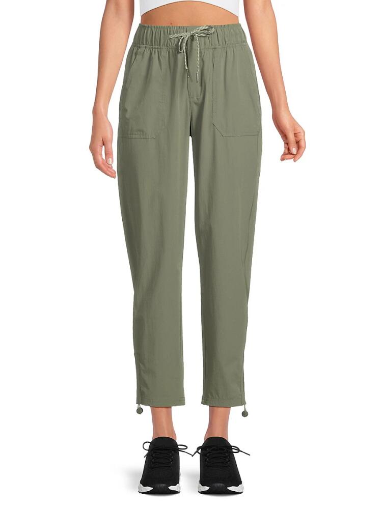 Avalanche Women's Reina Cropped Drawstring Pants - Agave Cover