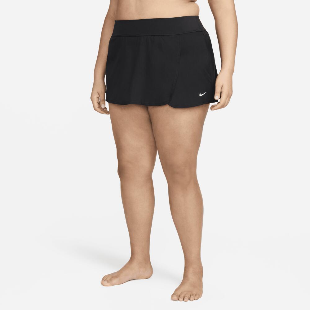 Nike Women's Solid Element Board Skirt (Plus Size) in Black Cover