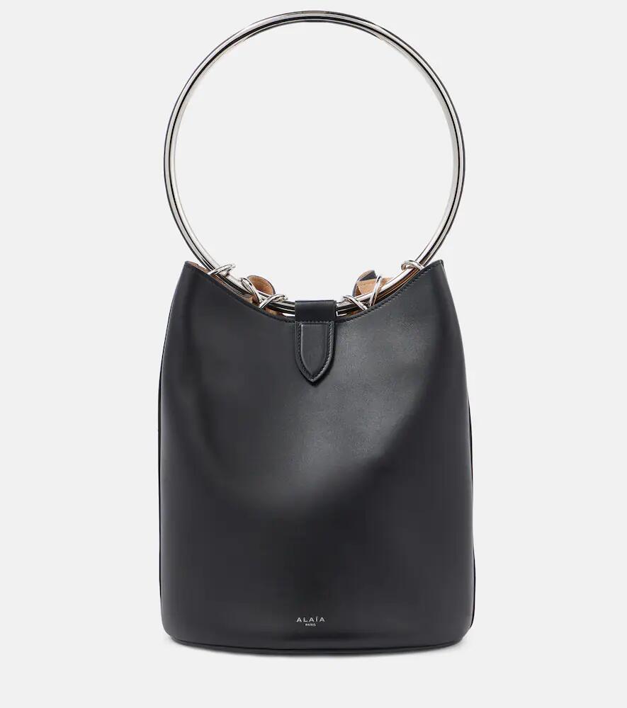 Alaïa Ring Large leather bucket bag Cover