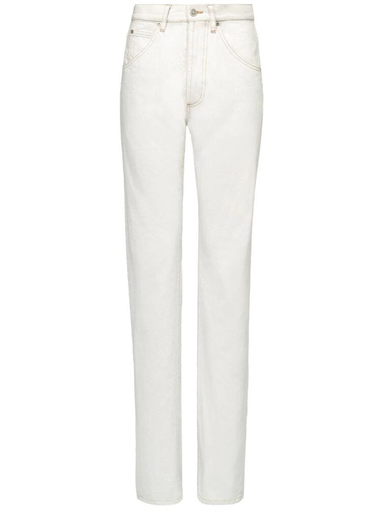 Maison Margiela Memory Of straight-leg jeans - White Cover