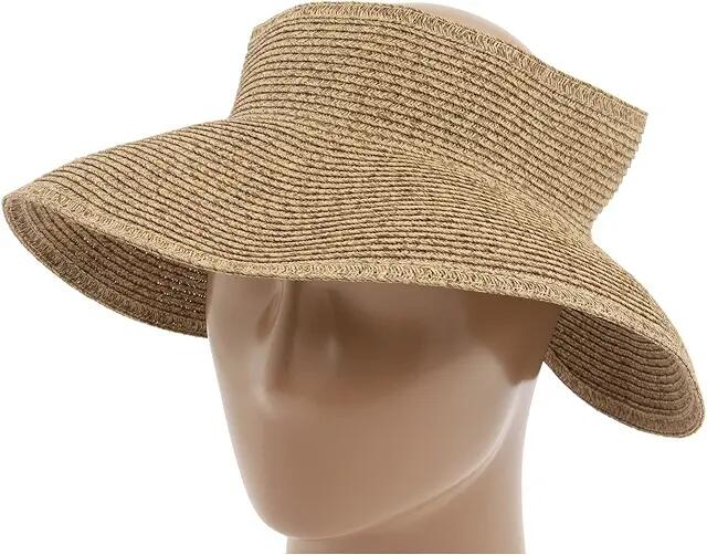 San Diego Hat Company UBV002 Sun Hat Visor (Coffee) Casual Visor Cover