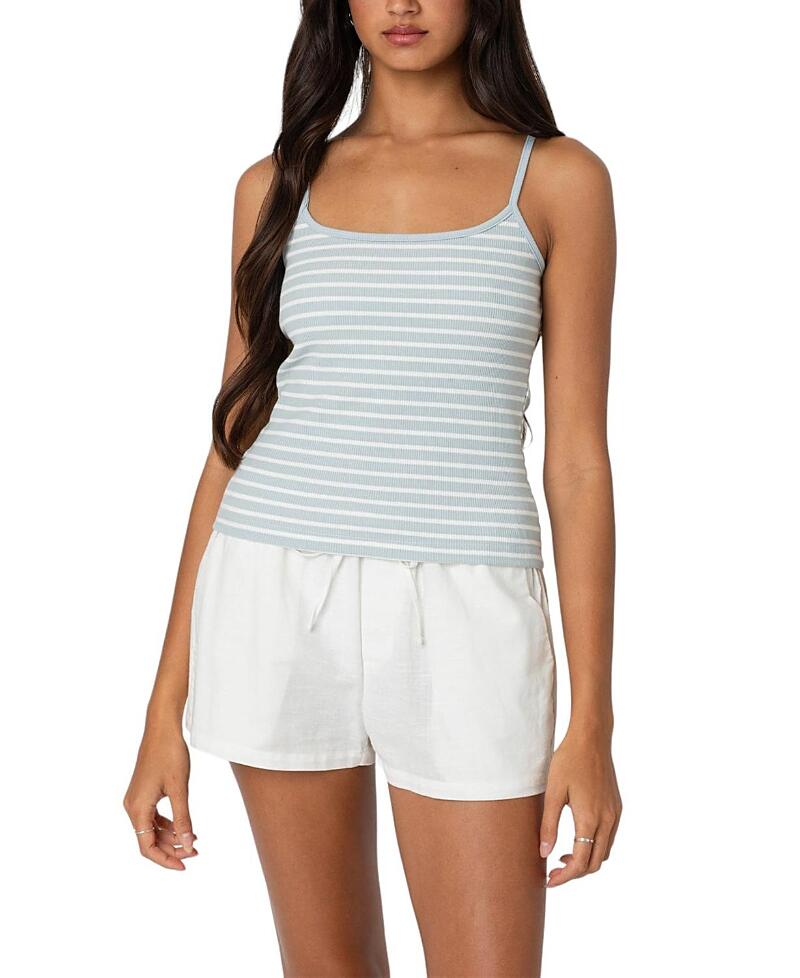 Edikted Gretta Striped Ribbed Tank Top Cover