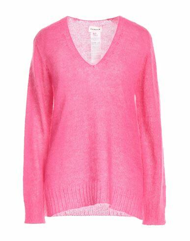 P. a.r. o.s. h. Woman Sweater Fuchsia Mohair wool, Polyamide, Wool Cover