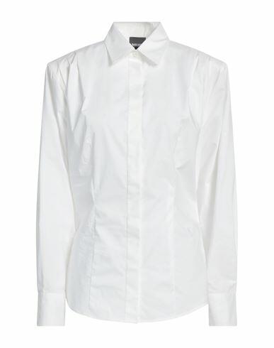 Just Cavalli Woman Shirt White Cotton Cover