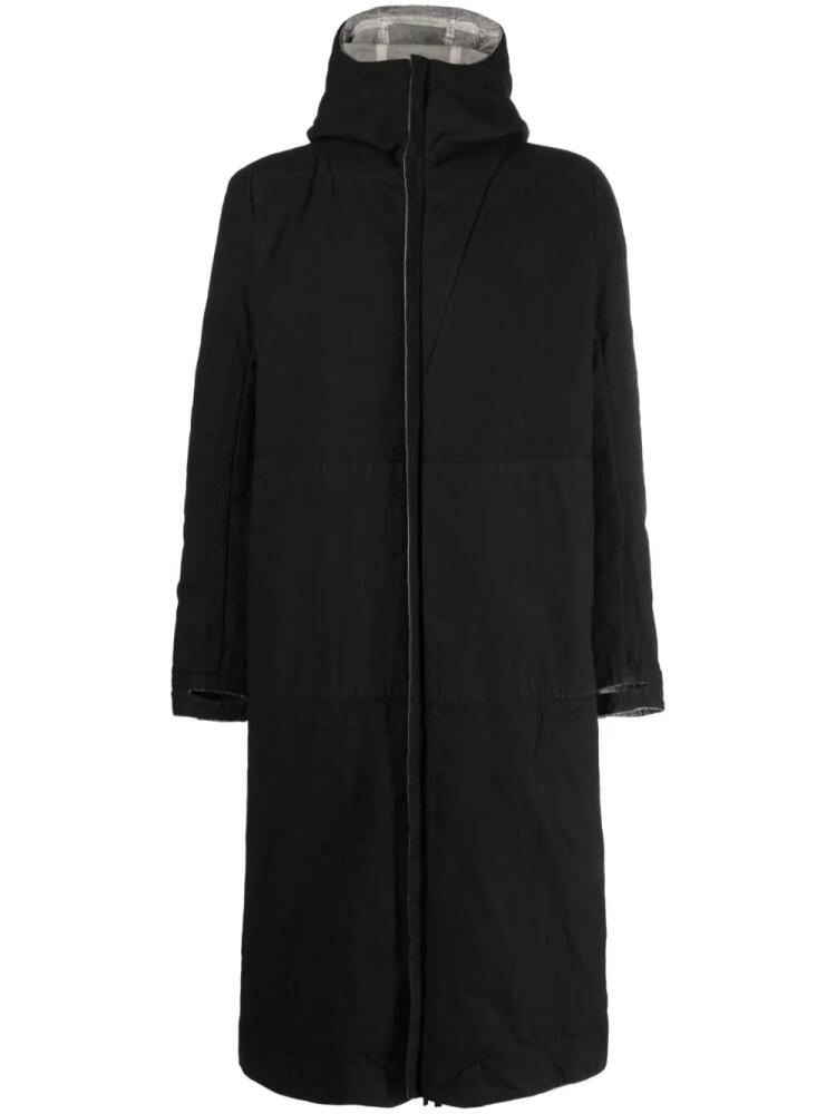 Boris Bidjan Saberi reversible padded coat - Black Cover