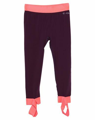 C-clique Woman Leggings Purple Polyamide, Elastane Cover