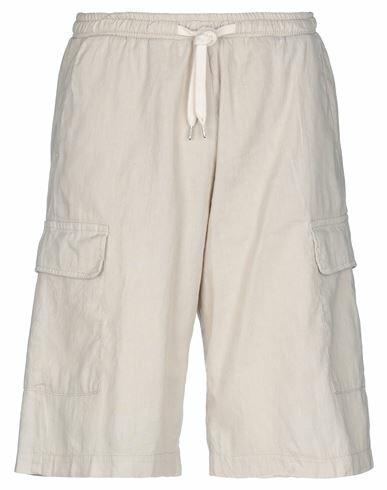 Imperial Man Shorts & Bermuda Shorts Beige Linen, Cotton, Elastane Cover