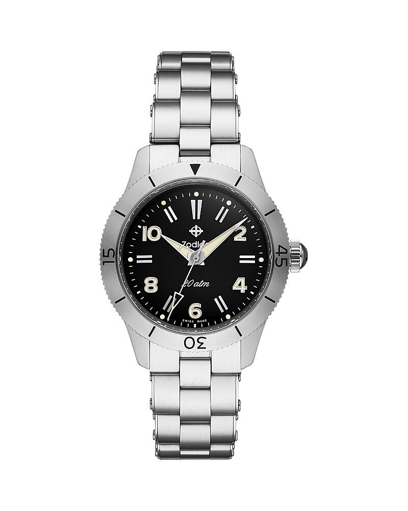 Zodiac Ref. 691 Manual Wind Stainless Steel Watch, 36mm Cover