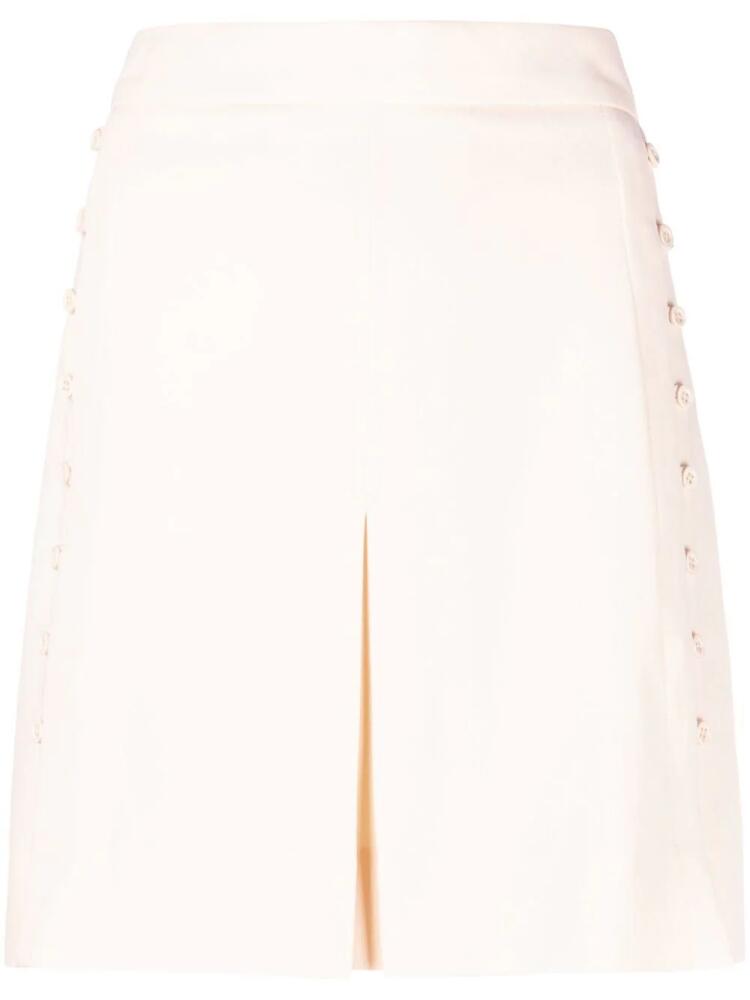 See by Chloé button-detail mini skirt - Neutrals Cover