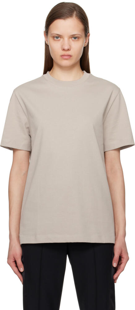 Helmut Lang Taupe Heavyweight T-Shirt Cover