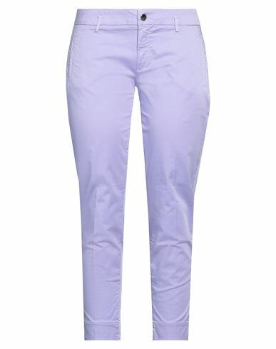 Kaos Jeans Woman Pants Lilac Cotton, Elastane Cover