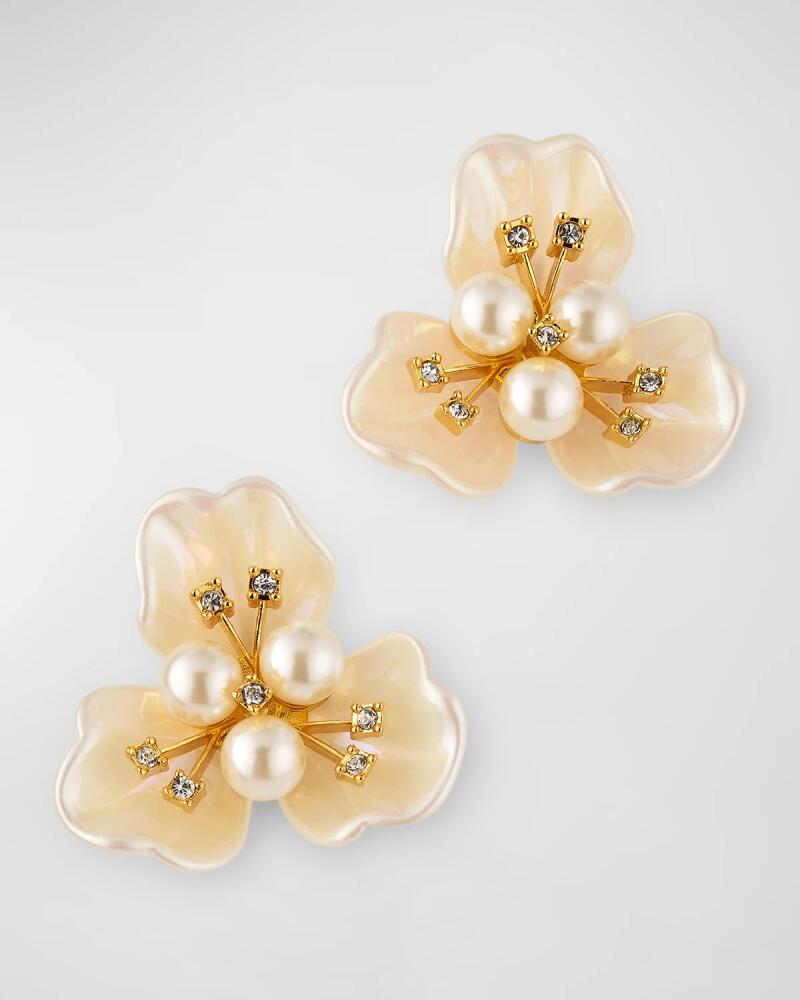 Lele Sadoughi Blossom Button Earrings Cover