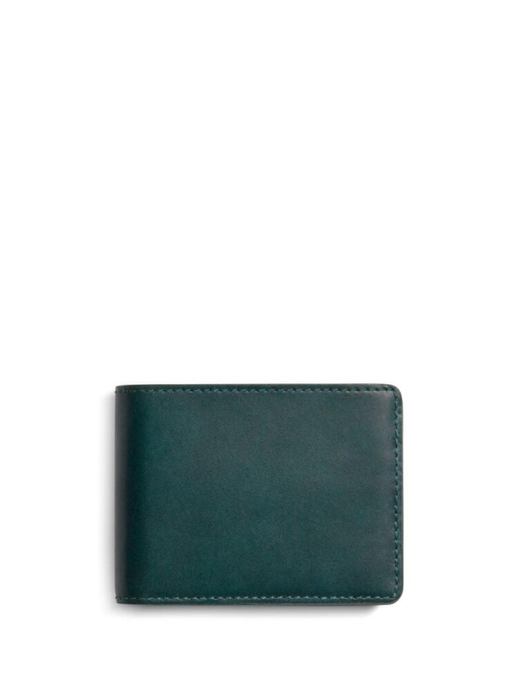 Shinola leather wallet - Green Cover