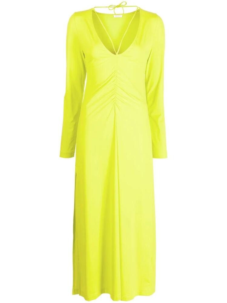 Saks Potts Nikola halterneck midi dress - Green Cover